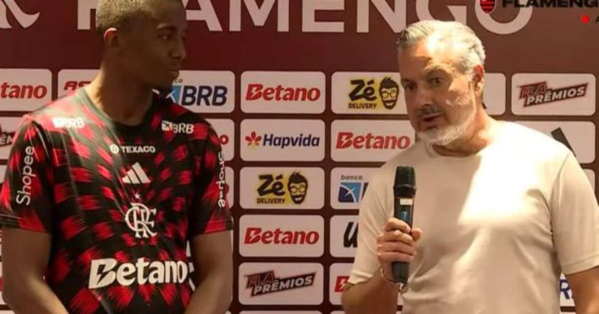 Apresentação de Andrew no Flamengo: O Jogador Reconhece que a Ficha Ainda Não Caiu