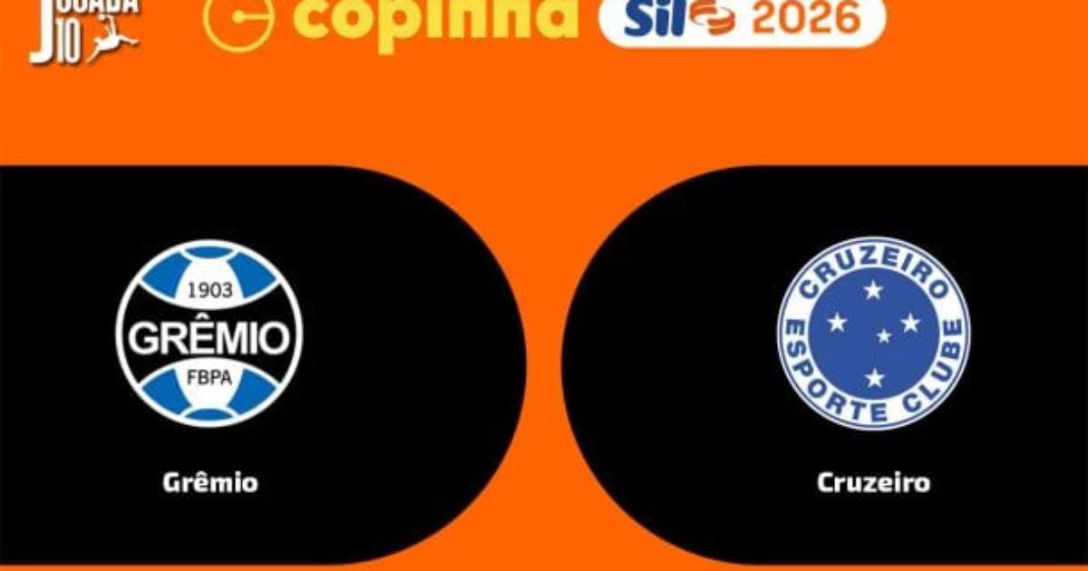Jogo Grêmio x Cruzeiro com narração ao vivo da Voz do Esporte às 20h30