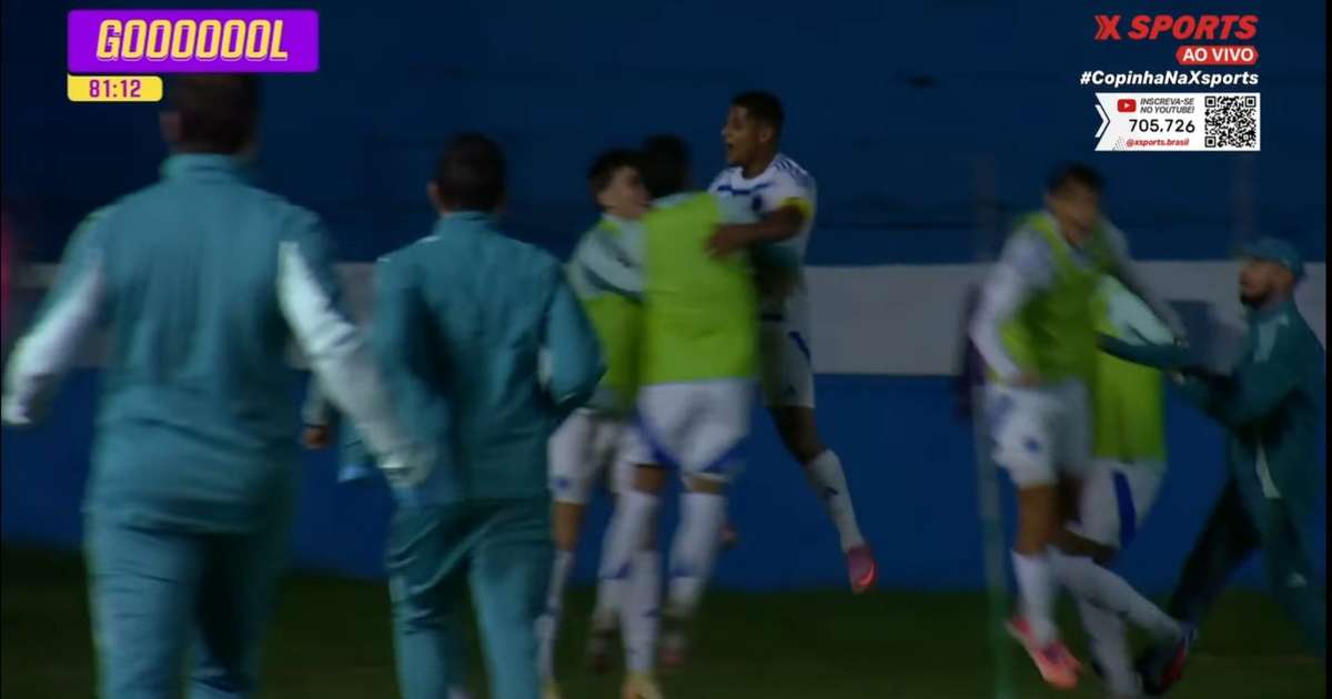 Cruzeiro avança para final da Copinha após vitória de virada sobre Grêmio