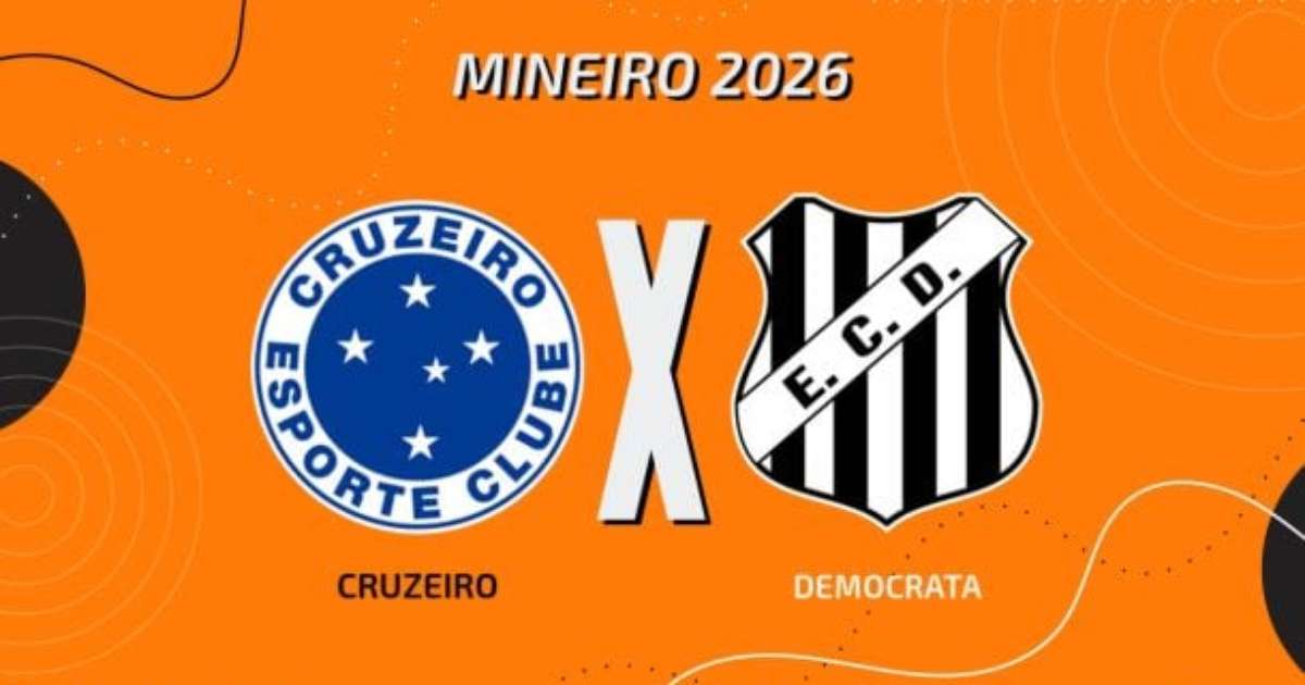 Transmissão ao vivo: Cruzeiro enfrenta Democrata com a narração da Voz do Esporte