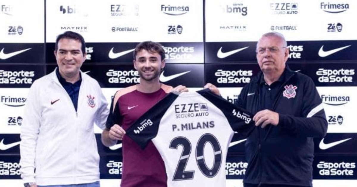 Em apresentação, Pedro Milans revela por que escolheu o Corinthians: "Muito respeitado no Uruguai"