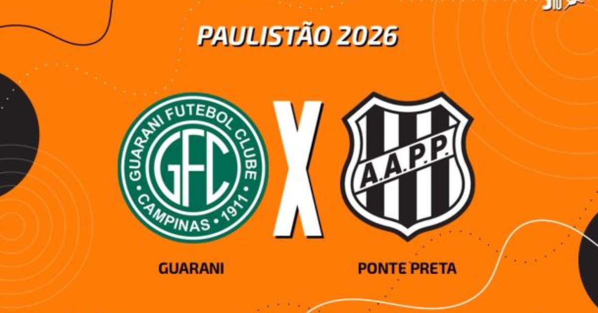 Guarani x Ponte Preta, AO VIVO, com a Voz do Esporte, às 14h30