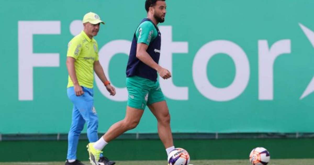 Felipe Anderson fica de fora no Palmeiras após lesão no tornozelo