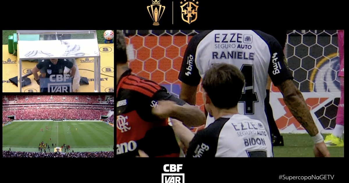 Supercopa Rei: Flamengo sofre expulsão histórica com novo protocolo de VAR