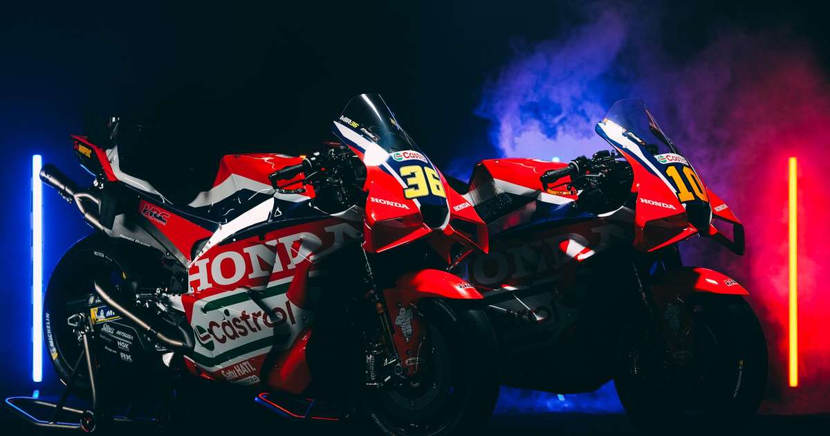 MotoGP: Honda HRC apresenta as motos para a temporada de 2026