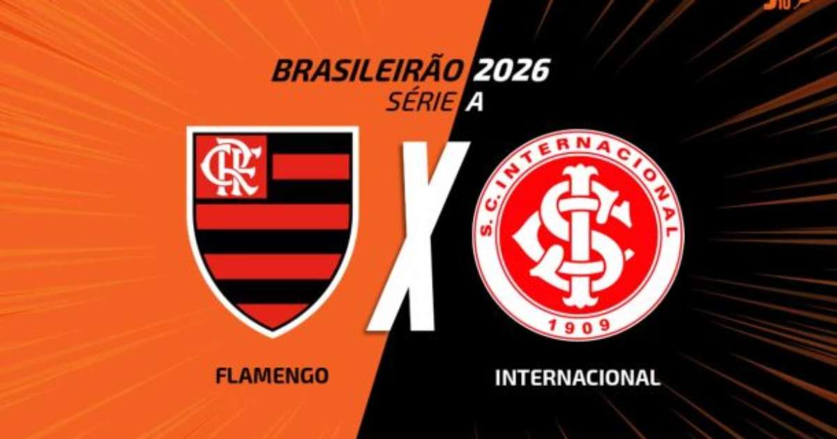 Flamengo x Internacional; Saiba onde assistir