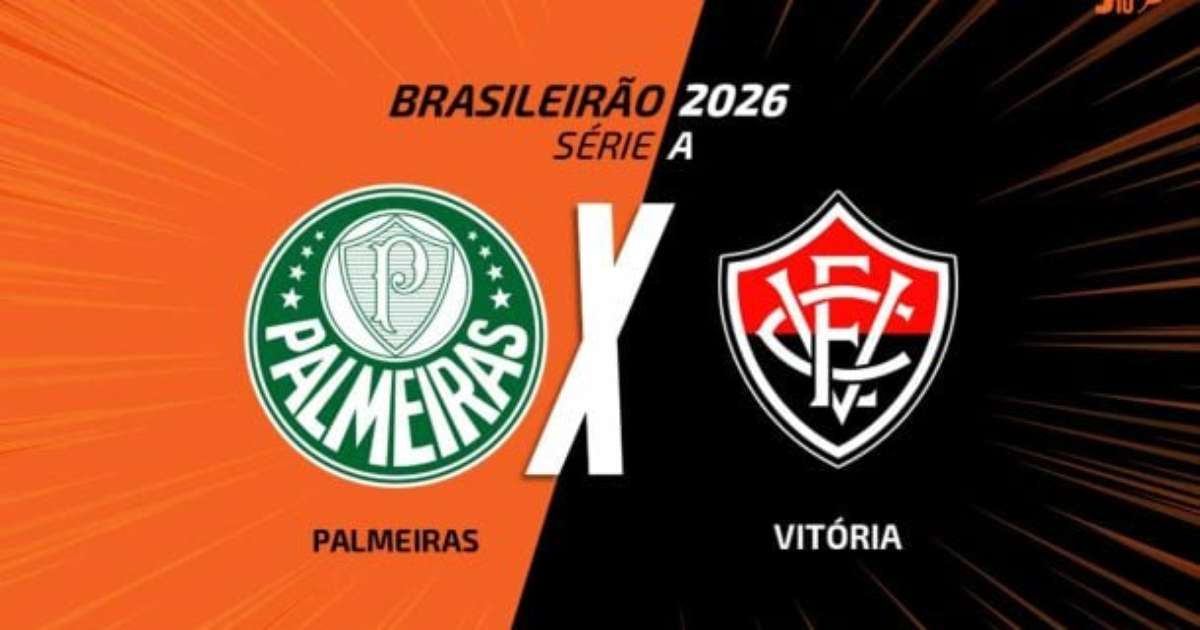 Palmeiras e Vitória se enfrentam: detalhes da transmissão, escalações e árbitro da partida