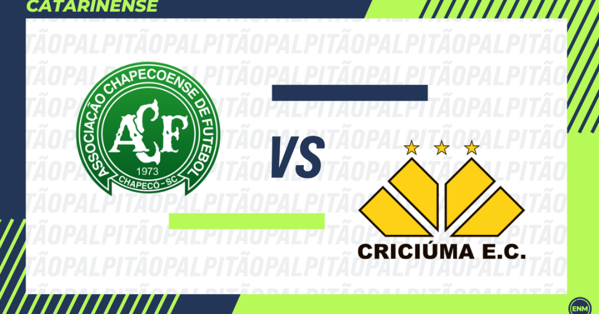 Chapecoense x Criciúma: prováveis escalações, arbitragem, onde assistir ...