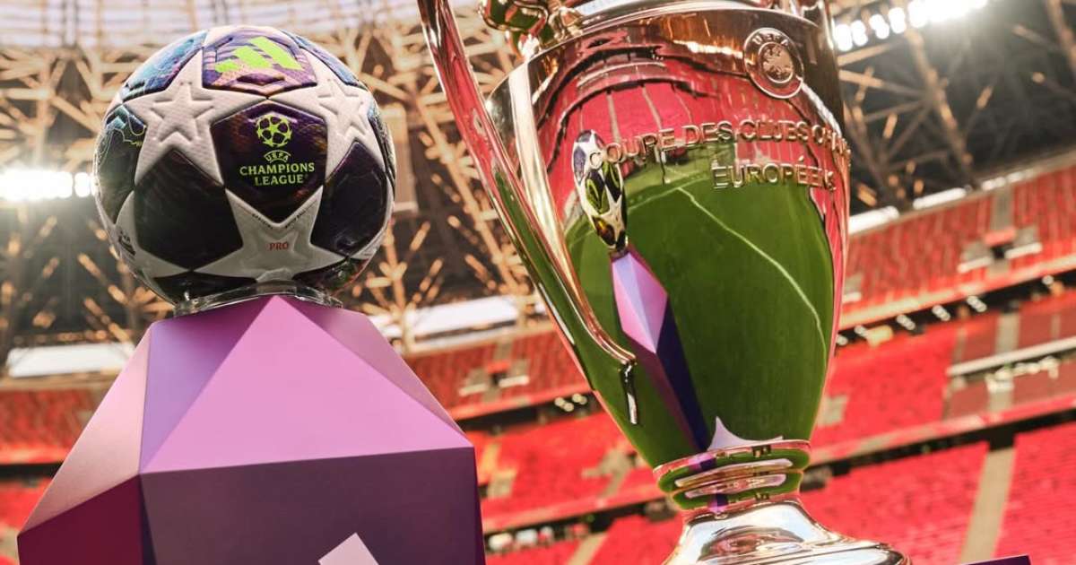 Uefa revela bola da final da Champions League 2025/26