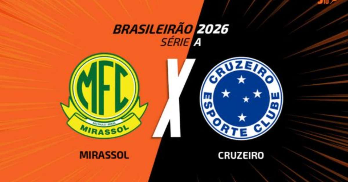Mirassol e Cruzeiro se enfrentam: detalhes da transmissão, escalações e arbitragem do embate
