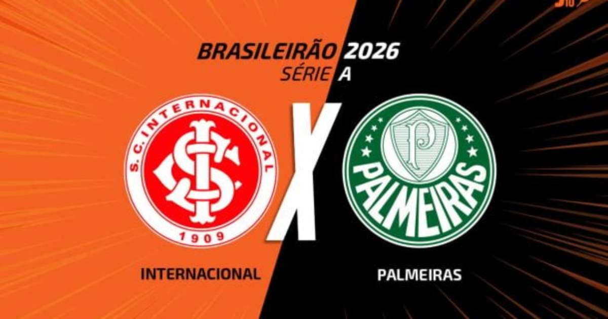 Internacional X Palmeiras: escalações 