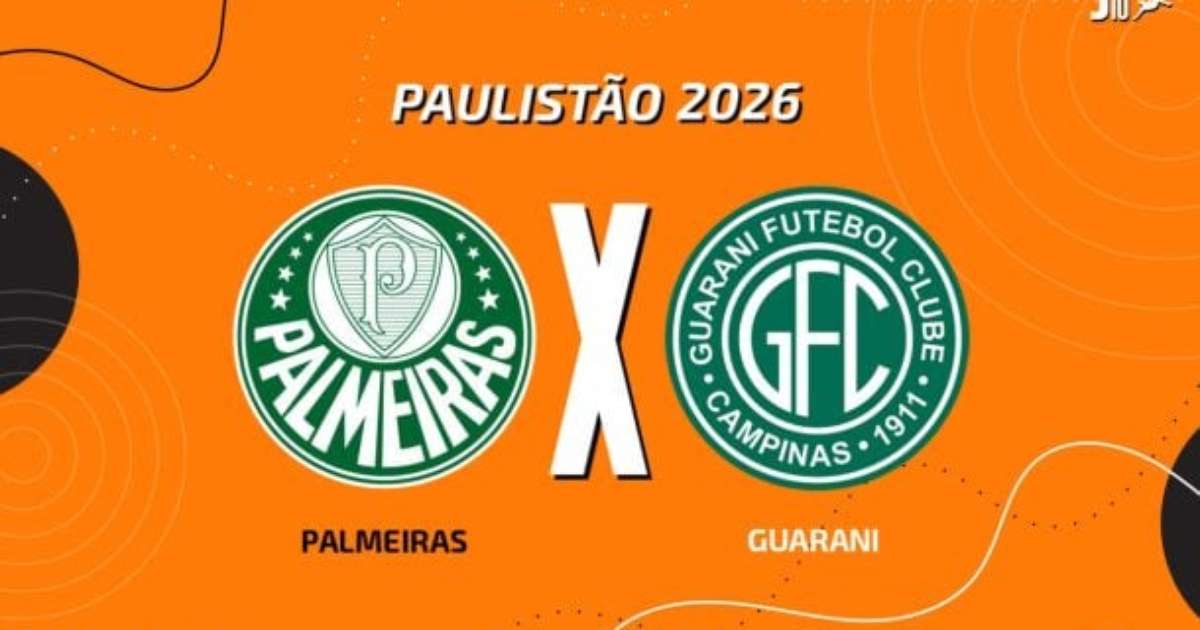 Palmeiras x Guarani; Saiba onde assistir
