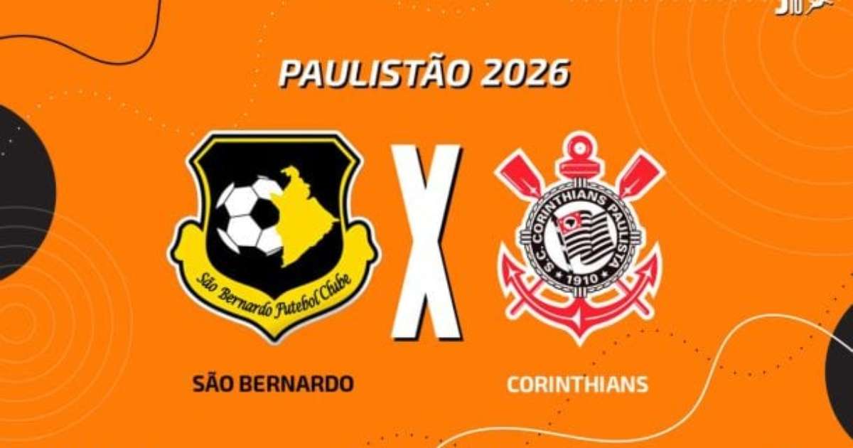 São Bernardo x Corinthians; Saiba onde assistir