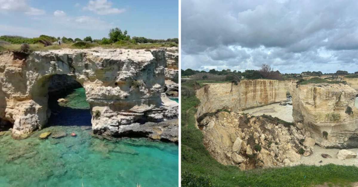 Icônico 'Arco do Amor', na Itália, desaba após tempestade