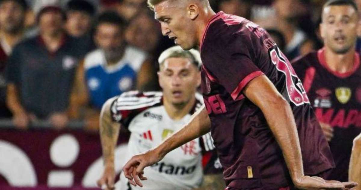 Herói do Lanús brilha contra o Flamengo após rápida recuperação de lesão