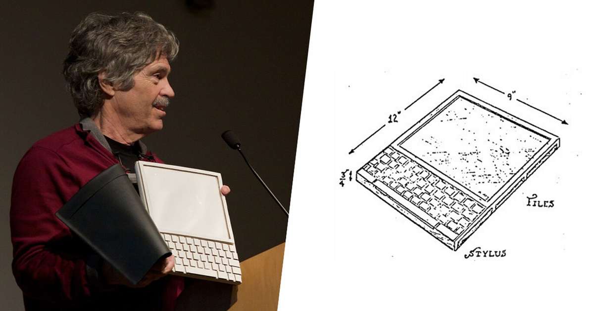 Em 1968, homem teve a ideia de criar o primeiro tablet da história