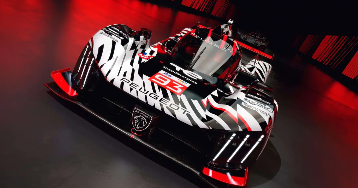 WEC: Peugeot lança nova pintura do 9x8 para a temporada 2026