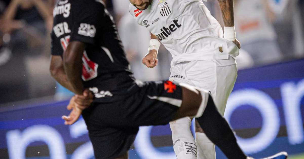 Santos vence o Vasco com dois gols de Neymar e respira no Brasileirão