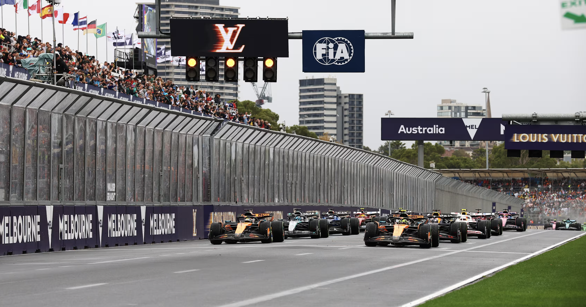 F1 estreia modo reta em 2026 e Melbourne terá cinco zonas de ativação