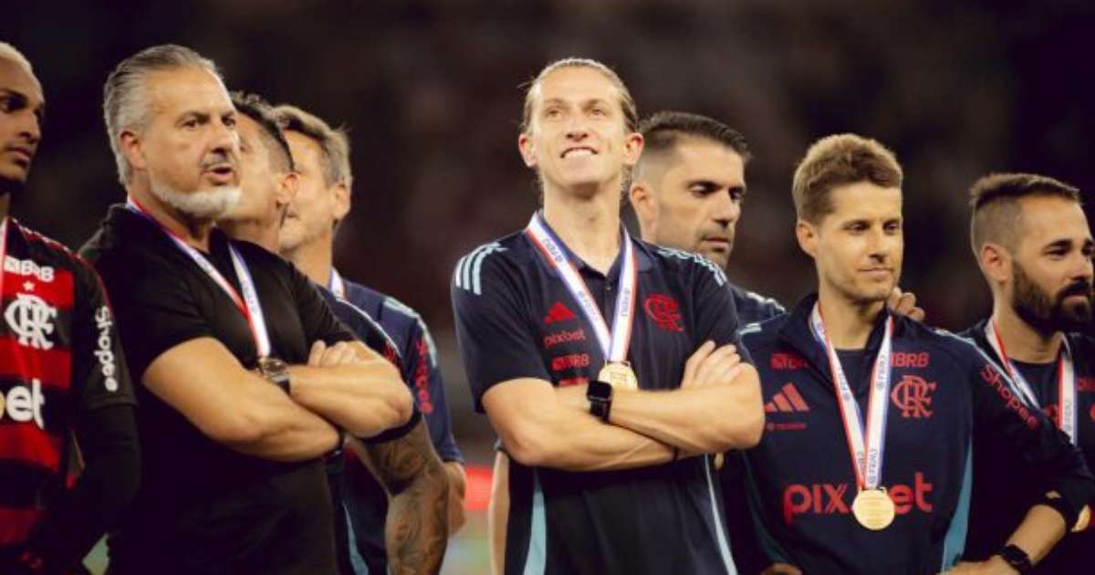 Flamengo homenageia Filipe Luís e comissão técnica e irá entregar medalha de campeões do Carioca