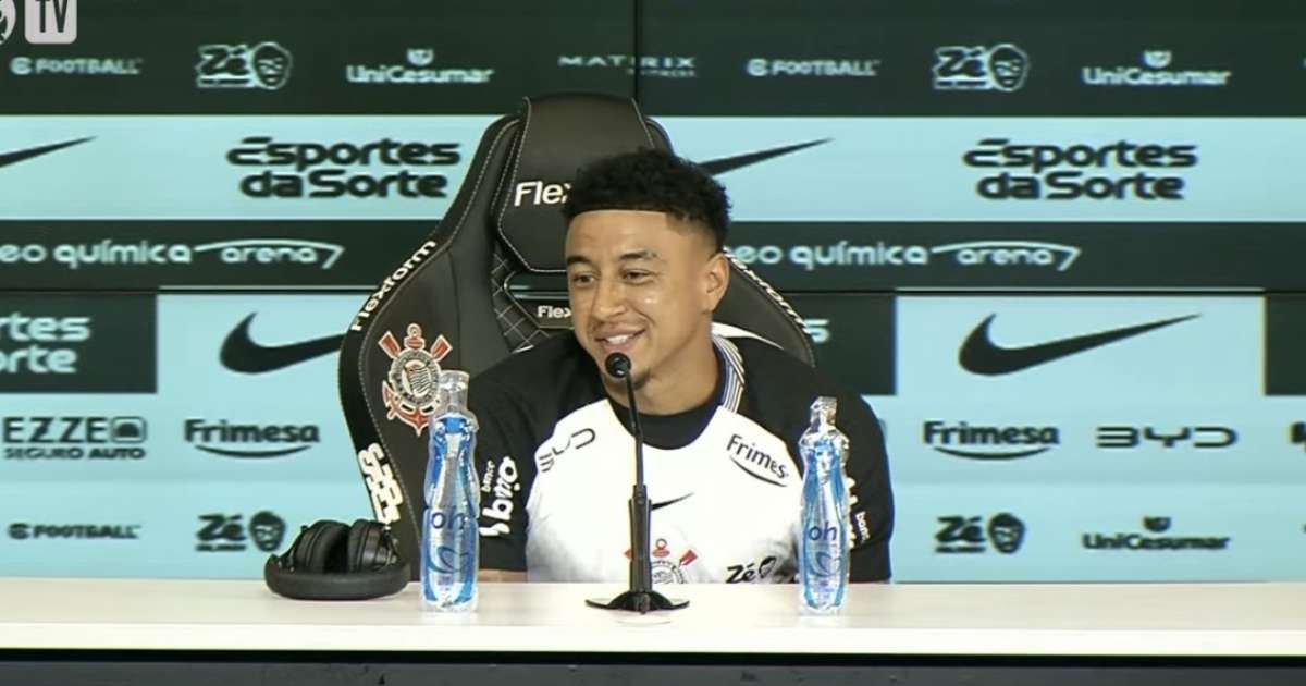 Lingard reforça ambição no Corinthians: ---Meu objetivo é conquistar títulos