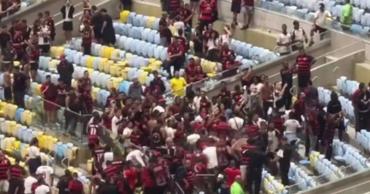 Conflito nas Arquibancadas: Torcidas de Flamengo e Cruzeiro Trocam Ofensas Durante Jogo no Maracanã