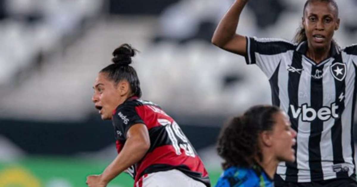 Botafogo e Flamengo se enfrentam em duelo acirrado e terminam em empate no Brasileirão Feminino