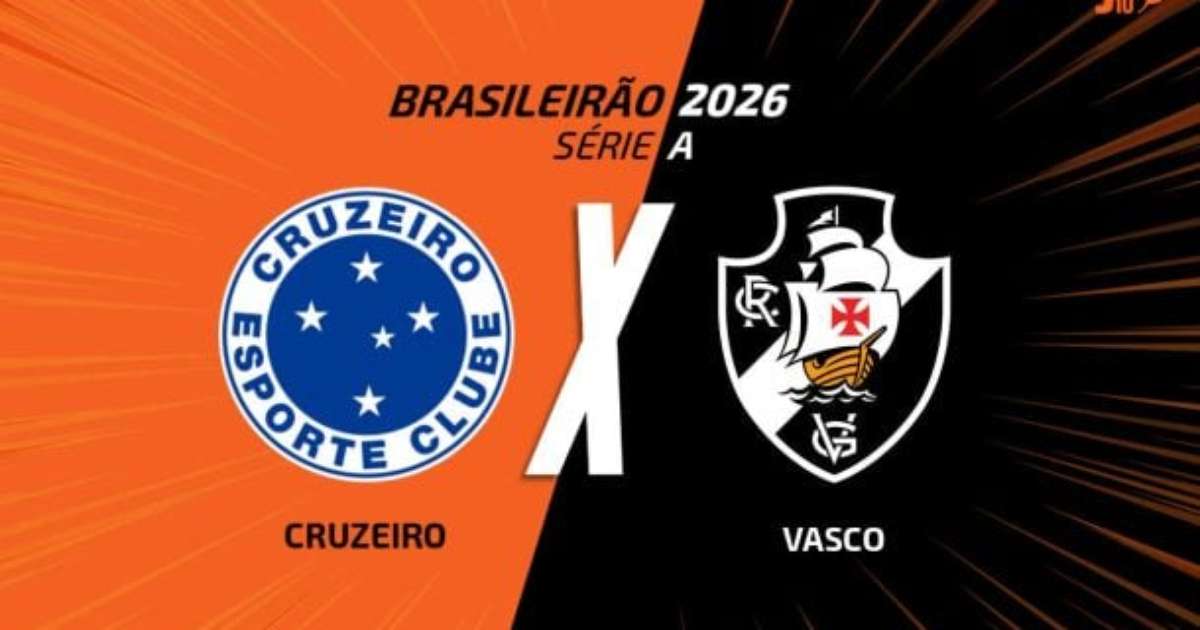 Cruzeiro e Vasco se enfrentam em duelo decisivo, com transmissão AO VIVO às 19h