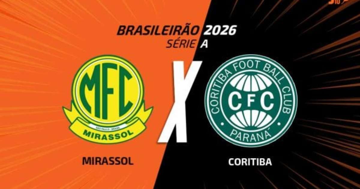 Mirassol x Coritiba: onde assistir, escalações e arbitragem