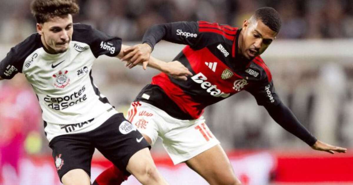 Corinthians e Flamengo empatam em confronto marcado por decisões controversas