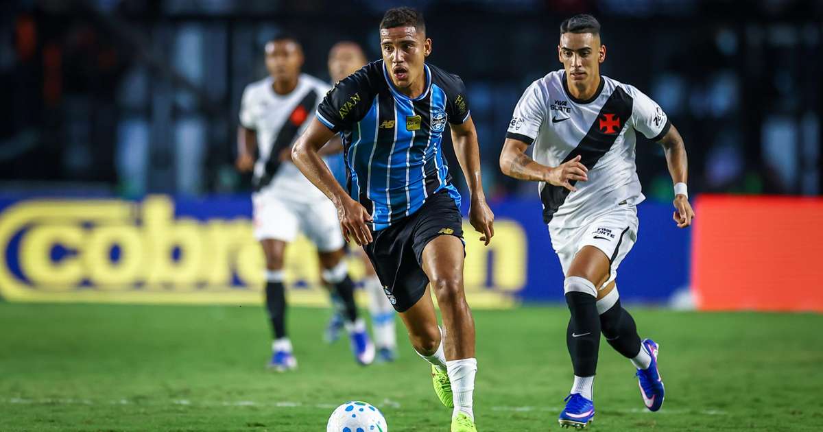 Grêmio sofre derrota em São Januário e encerra série invicta no Campeonato Brasileiro