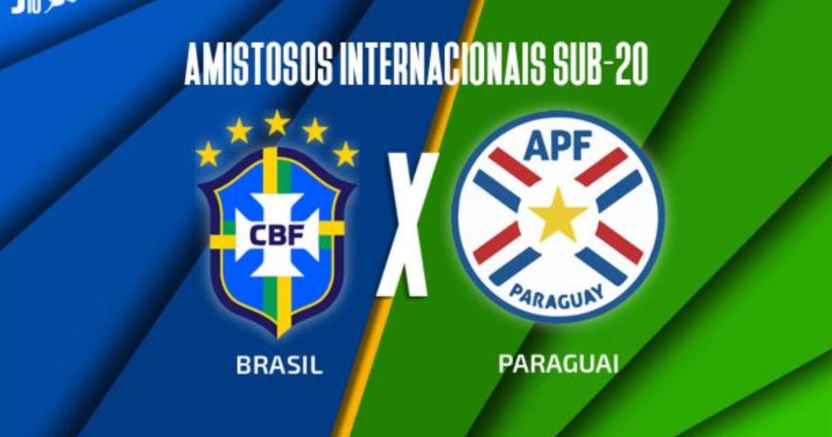 Brasil x Paraguai (sub-20): Onde assistir e escalações