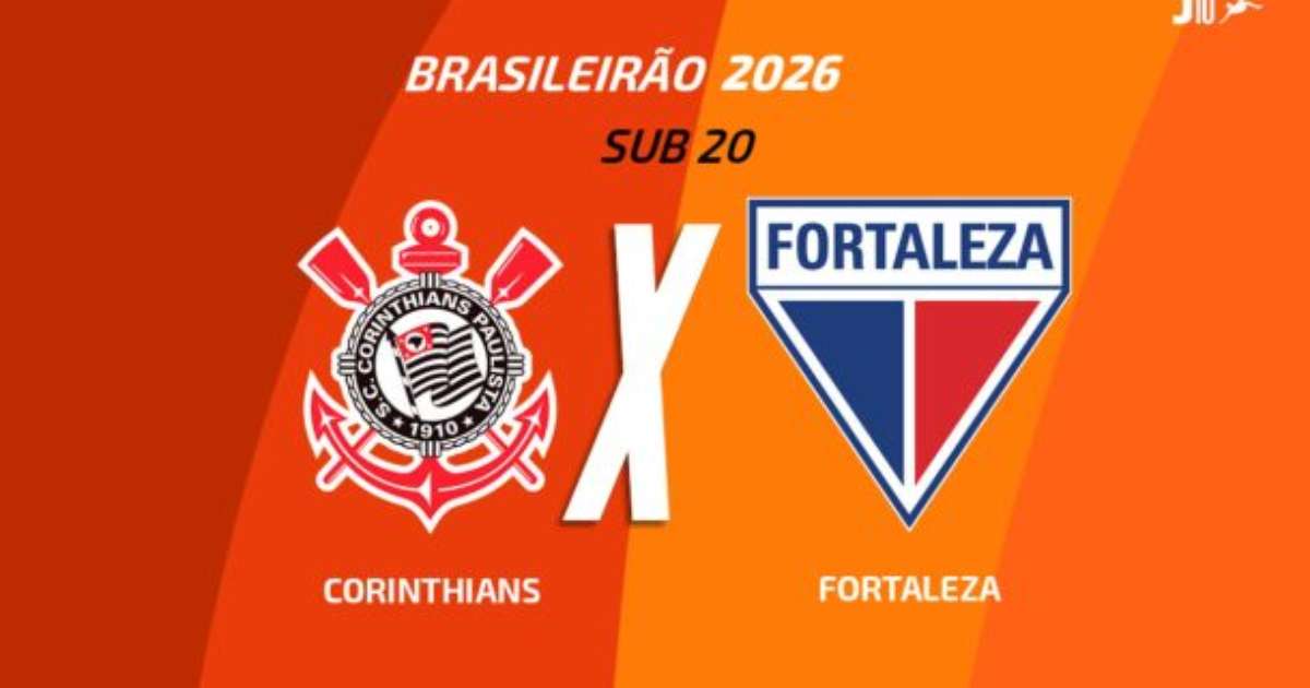 Corinthians e Fortaleza se enfrentam pelo Campeonato Sub-20: Detalhes da transmissão, escalações e arbitragem