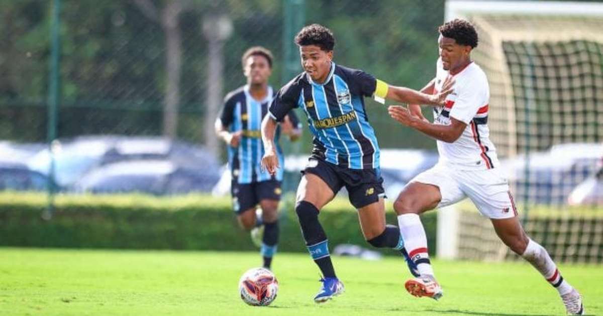 Grêmio conquista sua primeira vitória no Brasileiro Sub-20 ao derrotar o São Paulo