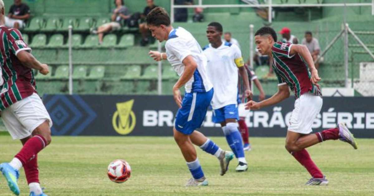 Fluminense busca empate contra o Avaí no Brasileirão Sub-20
