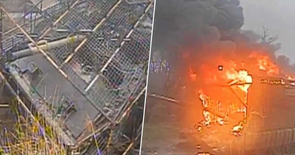 Rússia aproveitou bom tempo para dar uma volta com seus tanques - Ucrânia aproveitou para "massacrá-los"