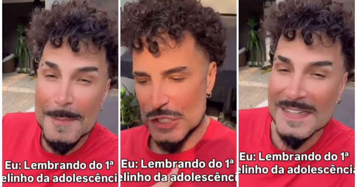 Latino viraliza ao aparecer irreconhecível após procedimentos no rosto: 'Cauby Peixoto'