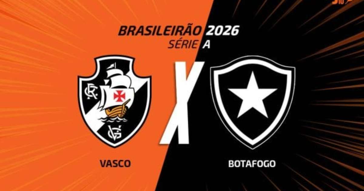 Vasco x Botafogo, AO VIVO, com a Voz do Esporte, às 19h30