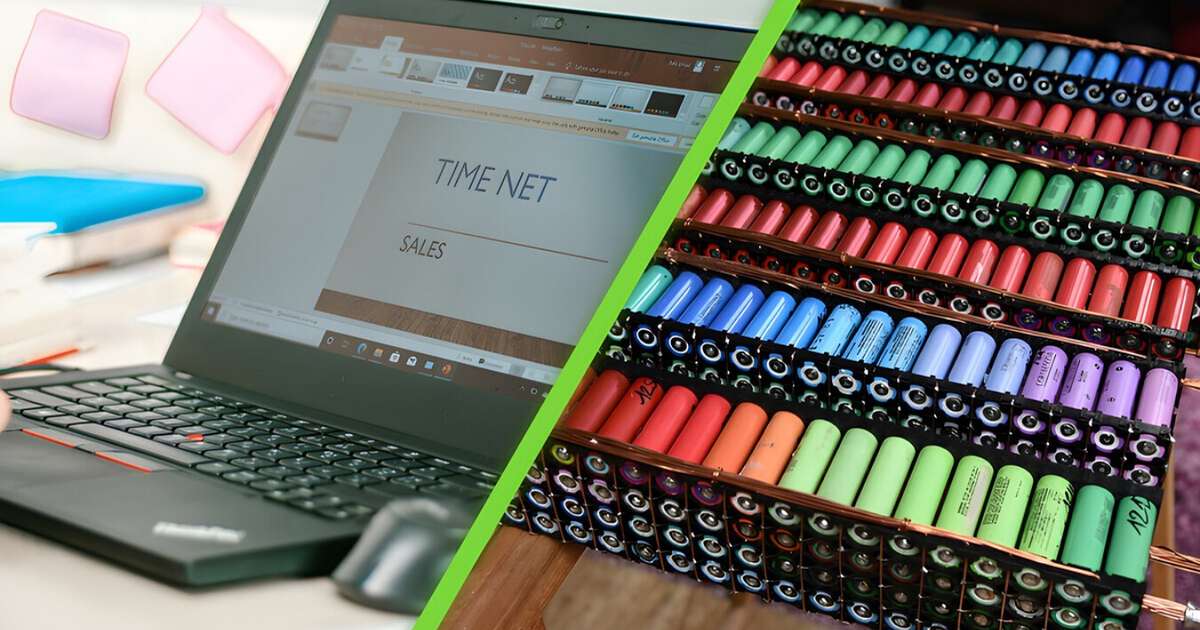 "Comecei a colecionar e agora tenho mais de 650": há quase 10 anos, este usuário alimenta sua casa com baterias de laptop