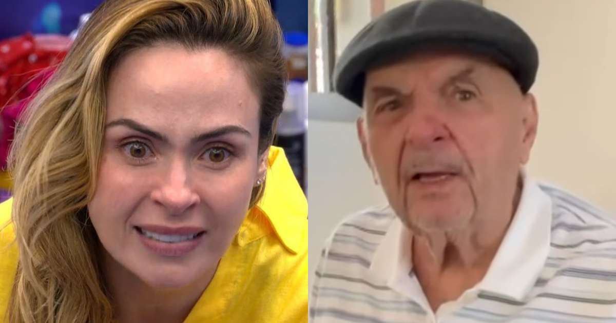 BBB 26': Aos 96 anos, pai de Ana Paula é internado às pressas; saiba seu  estado de saúde