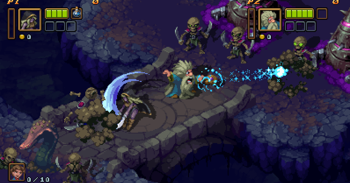 Você jogou Battle Axe, um jogo ao estilo arcade e com arte incrível?