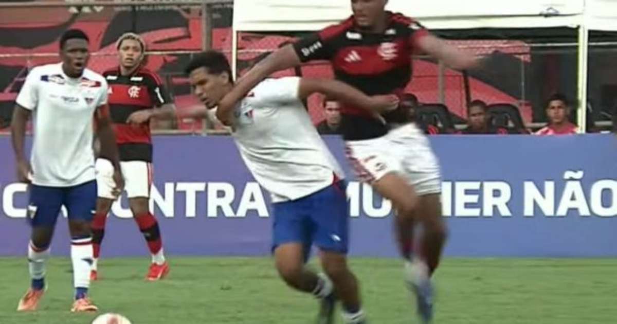 Flamengo empata com o Fortaleza e deixa o G8 do Brasileirão Sub-20