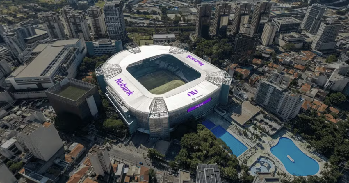 Nubank anuncia compra de namings rights de estádio do Palmeiras; torcida vai eleger novo nome