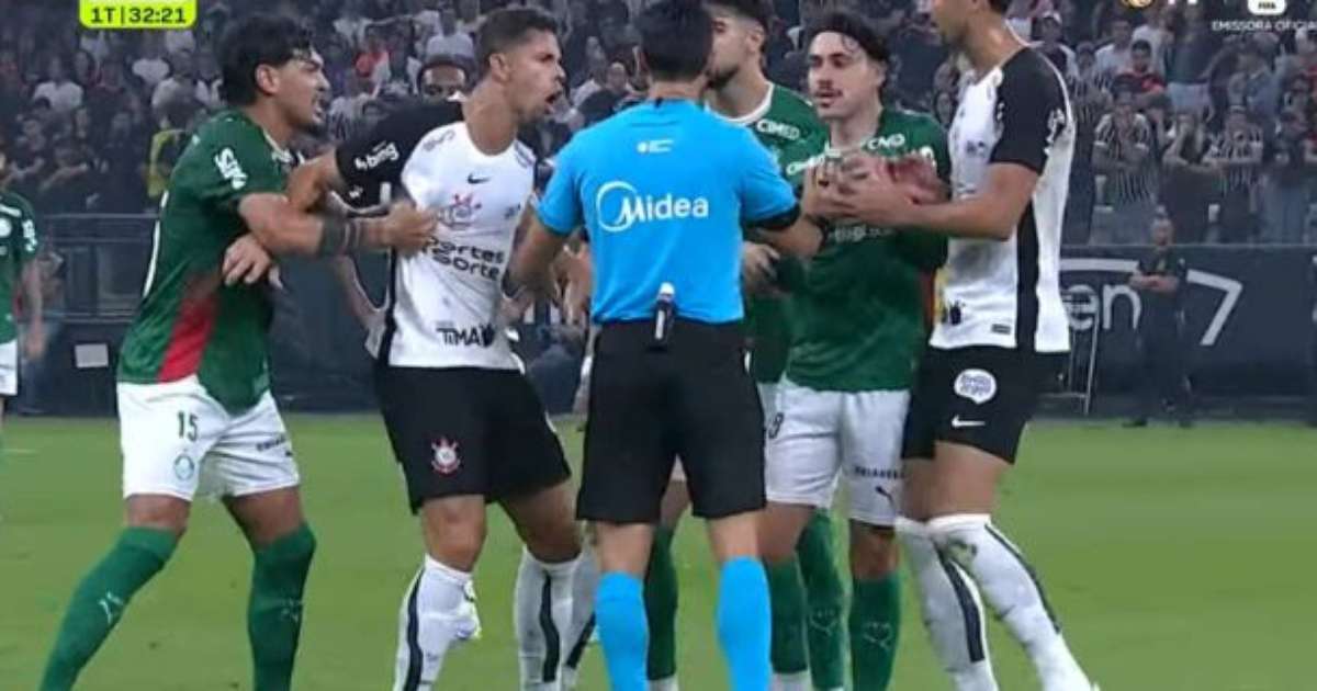 VIROU POLÊMICA: Atacante do Palmeiras pode ter sido agredido por funcionário do Corinthians