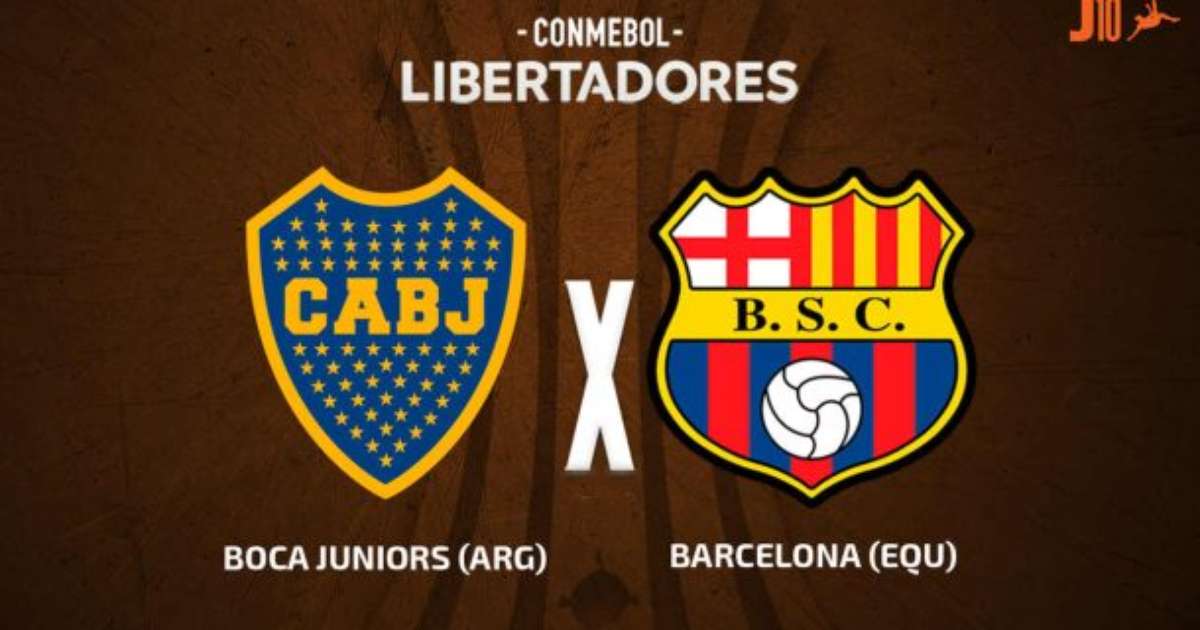 Boca Juniors e Barcelona de Guayaquil se enfrentam: Detalhes da transmissão, escalações e arbitragem