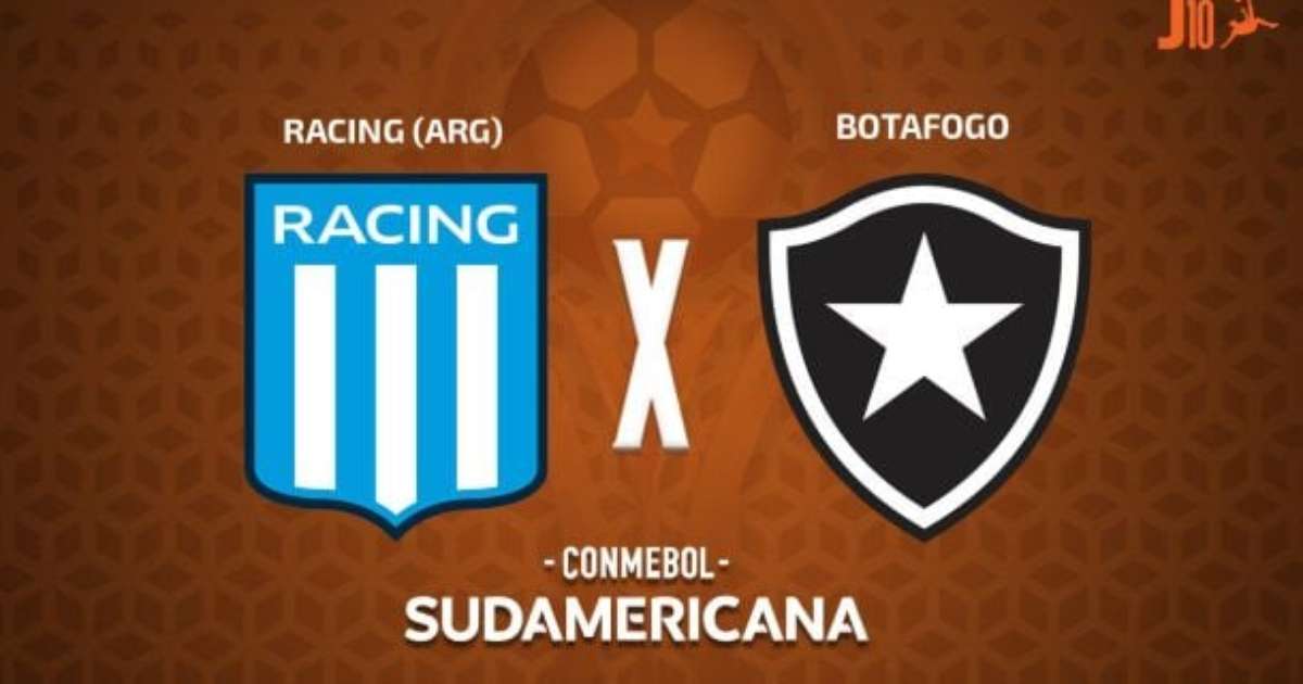 Racing x Botafogo: onde assistir, escalações e arbitragem