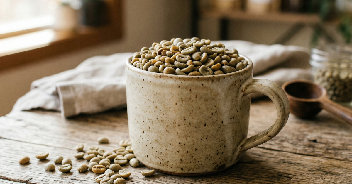 Café verde promete auxiliar na perda de peso, mas seu segredo não é a cafeína: a ciência aponta para algo que desaparece durante a torrefação