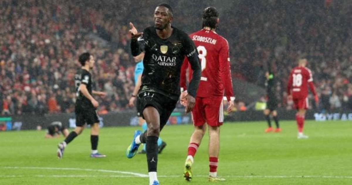 PSG vence o Liverpool em Anfield e avança à semifinal da Champions