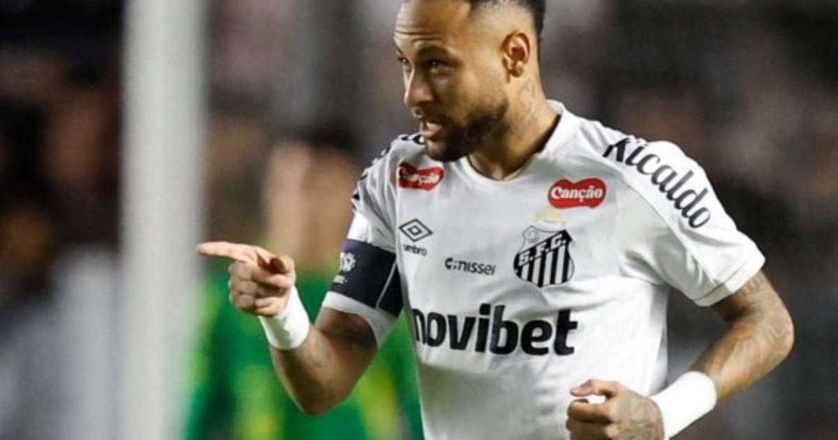 Neymar desabafa após empate do Santos: "Estou chateado com tudo"