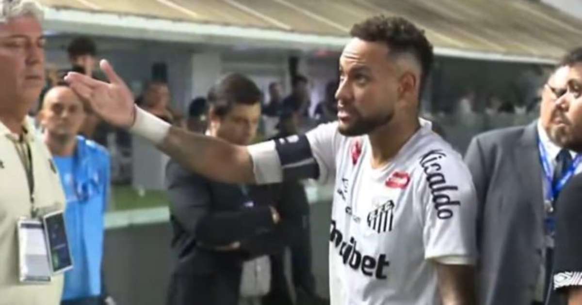 Leitura labial expõe diálogo completo da discussão entre Neymar e torcedor do Santos